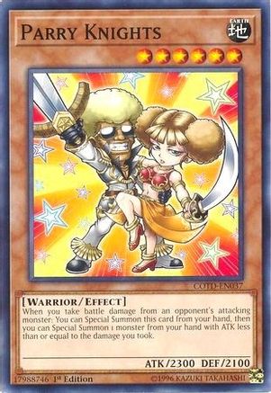 Parry Knights [COTD-EN037] Short Print