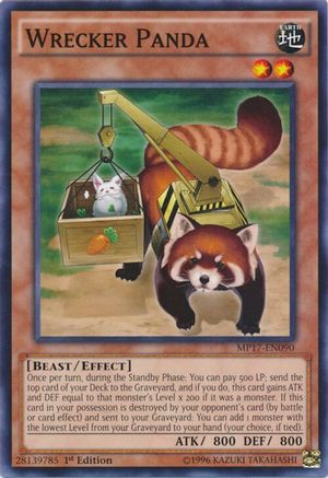 Wrecker Panda [MP17-EN090] Common