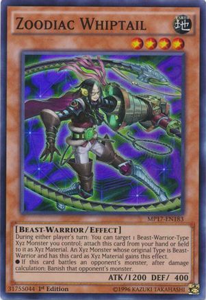 Zoodiac Whiptail [MP17-EN183] Super Rare