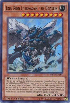 True King Lithosagym, the Disaster [MP17-EN186] Super Rare