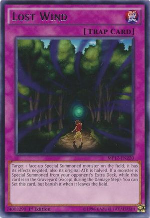 Lost Wind [MP17-EN220] Rare