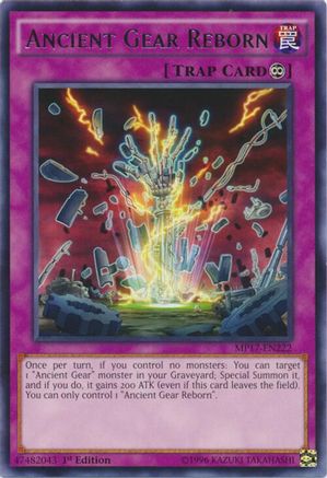 Ancient Gear Reborn [MP17-EN222] Rare