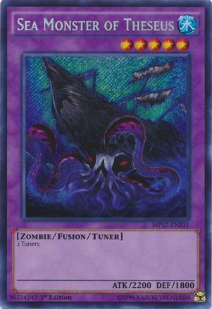 Sea Monster of Theseus [MP17-EN231] Secret Rare