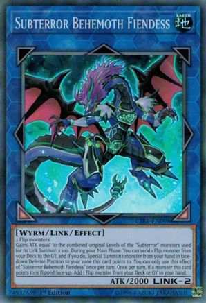 Subterror Behemoth Fiendess [CIBR-EN098] Super Rare