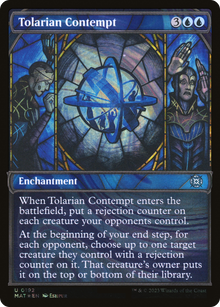 Tolarian Contempt (Showcase Halo Foil) [March of the Machine: The Aftermath]