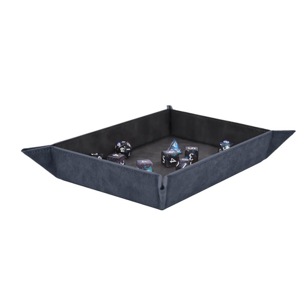 Ultra Pro: Foldable Dice Rolling Trays- Sapphire Suede