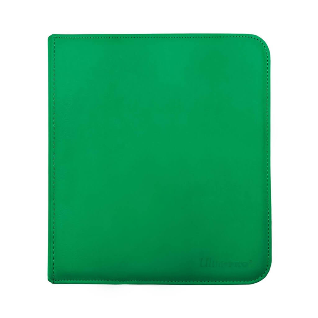 Ultra Pro: Vivid 12-Pocket Zippered PRO-Binder (Green)