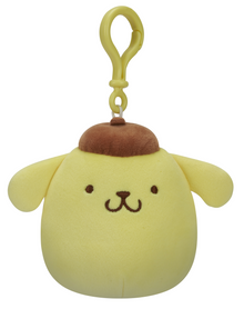 Squishmallows: Sanrio 3.5in Clip Pompompurin