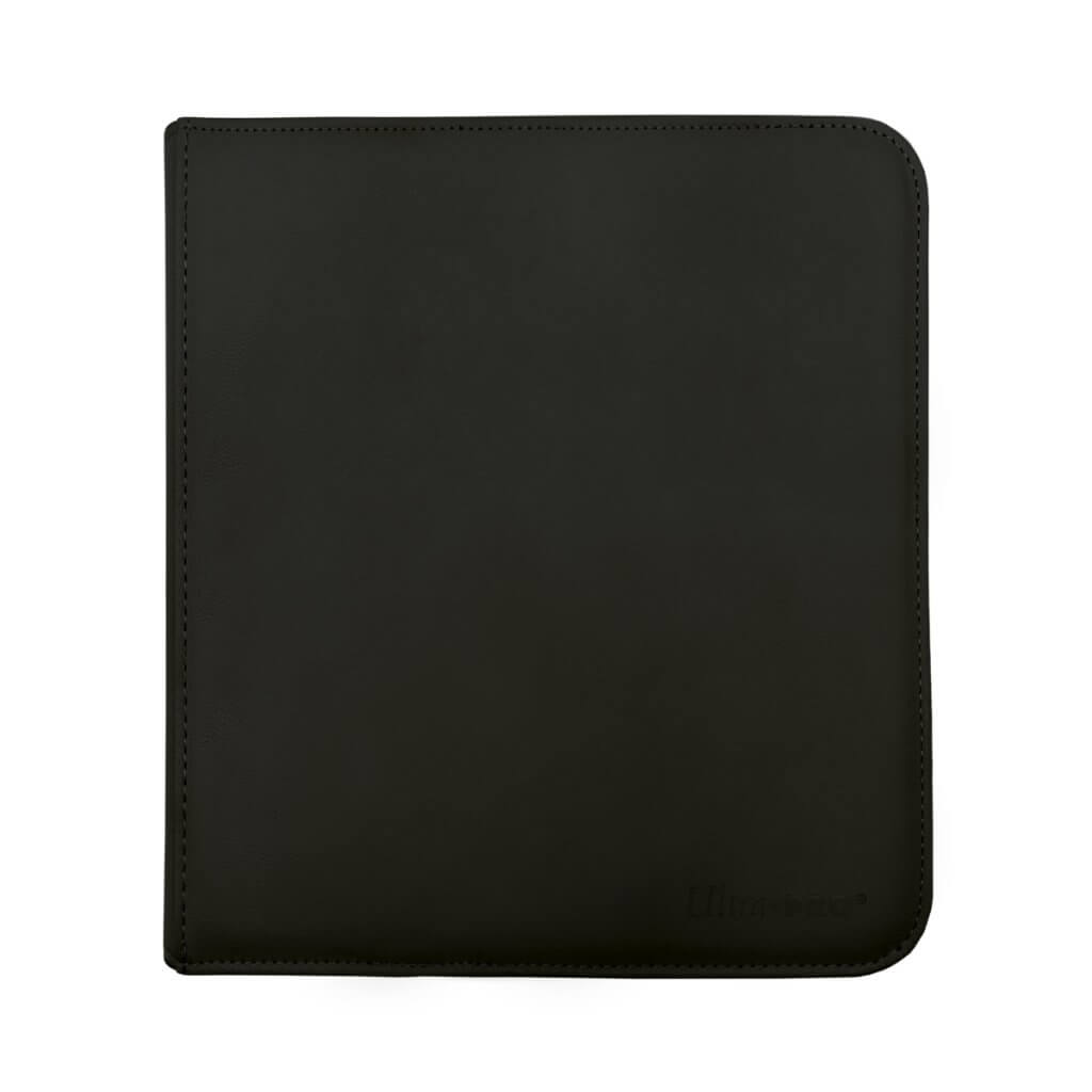 Ultra Pro: Vivid 12-Pocket Zippered PRO-Binder (Black)