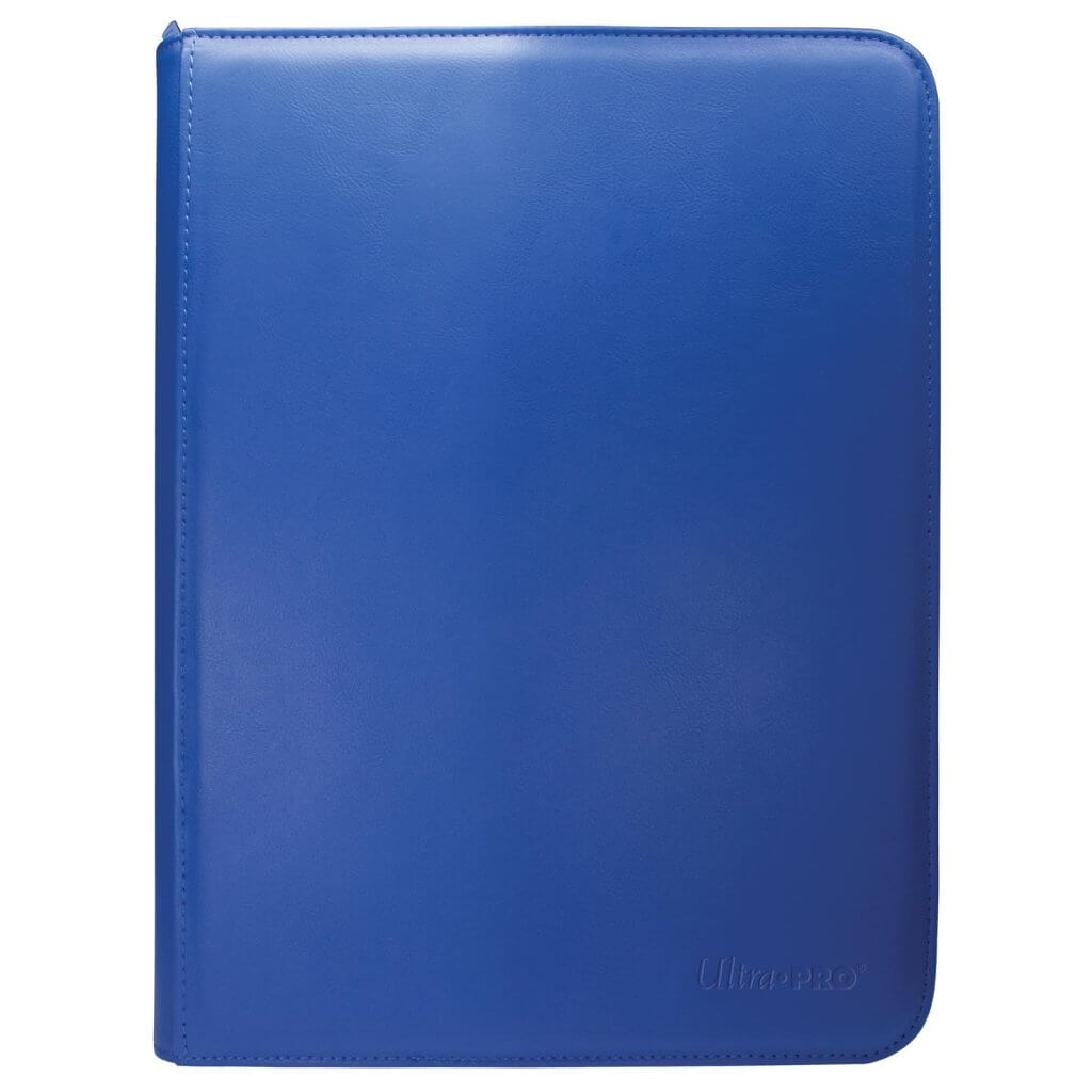 Ultra Pro: Vivid 9-Pocket Zippered PRO-Binder (Blue)