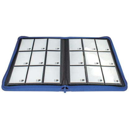 Ultra Pro: Vivid 9-Pocket Zippered PRO-Binder (Blue)