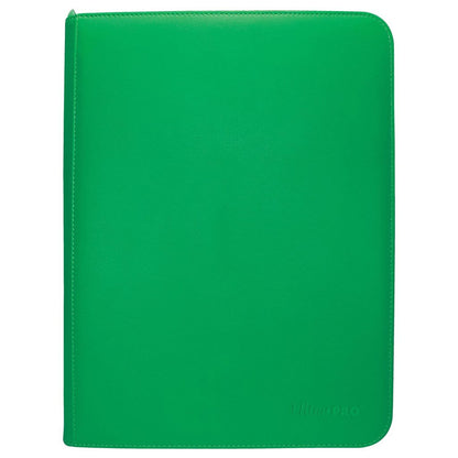 Ultra Pro: Vivid 9-Pocket Zippered PRO-Binder (Green)