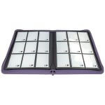 Ultra Pro: Vivid 9-Pocket Zippered PRO-Binder (Purple)