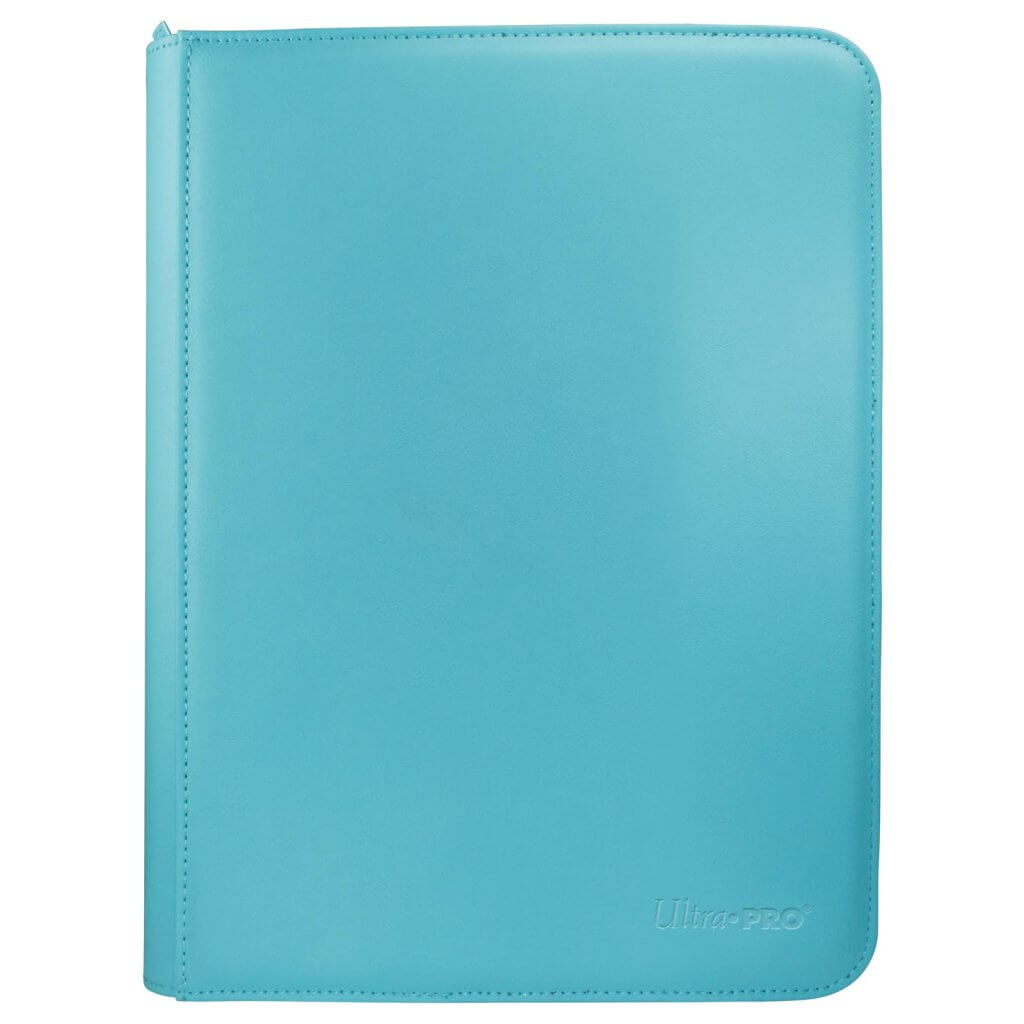 Ultra Pro: Vivid 9-Pocket Zippered PRO-Binder (Light Blue)