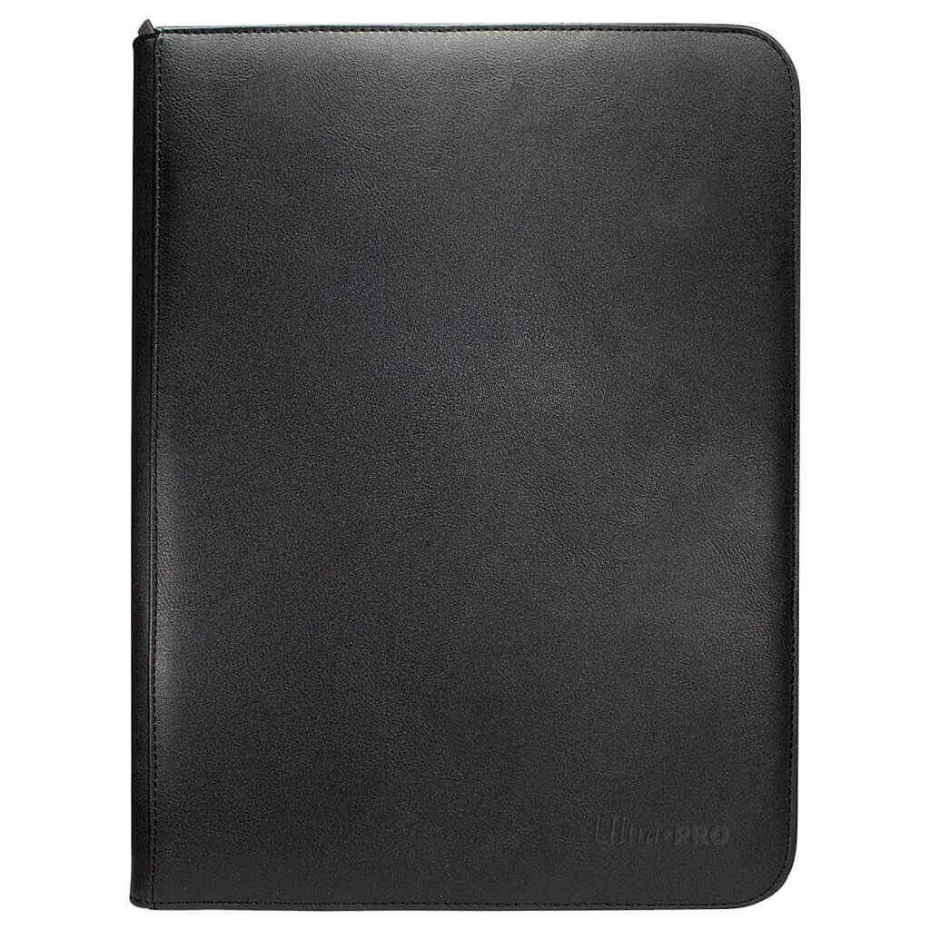 Ultra Pro: Vivid 9-Pocket Zippered PRO-Binder (Black)