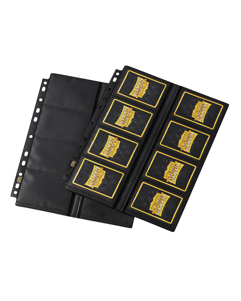 Dragon Shield: 16 Pocket Pages Non Glare Center Loader (50)