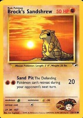 Brock's Sandshrew (72/132) [Gym Heroes Unlimited]