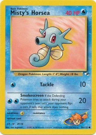Misty's Horsea (86/132) [Gym Heroes Unlimited]