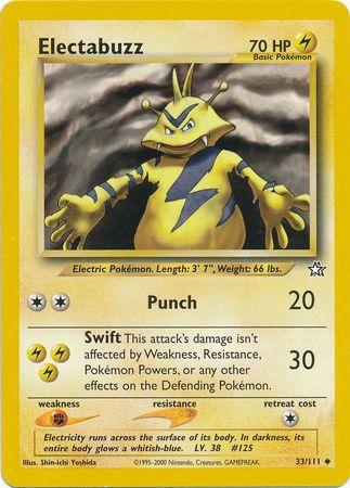 Electabuzz (33/111) [Neo Genesis Unlimited]