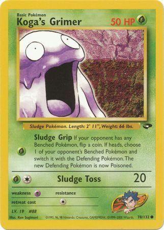 Koga's Grimer (78/132) [Gym Challenge Unlimited]