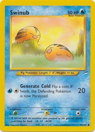 Swinub (84/105) [Neo Destiny Unlimited]