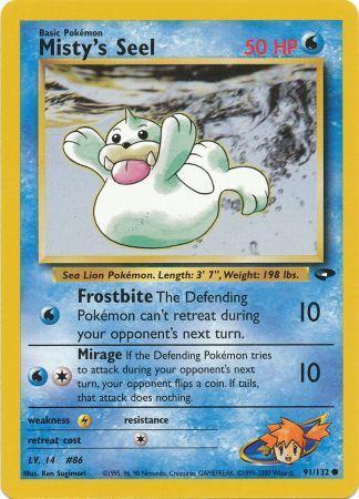 Misty's Seel (91/132) [Gym Challenge Unlimited]