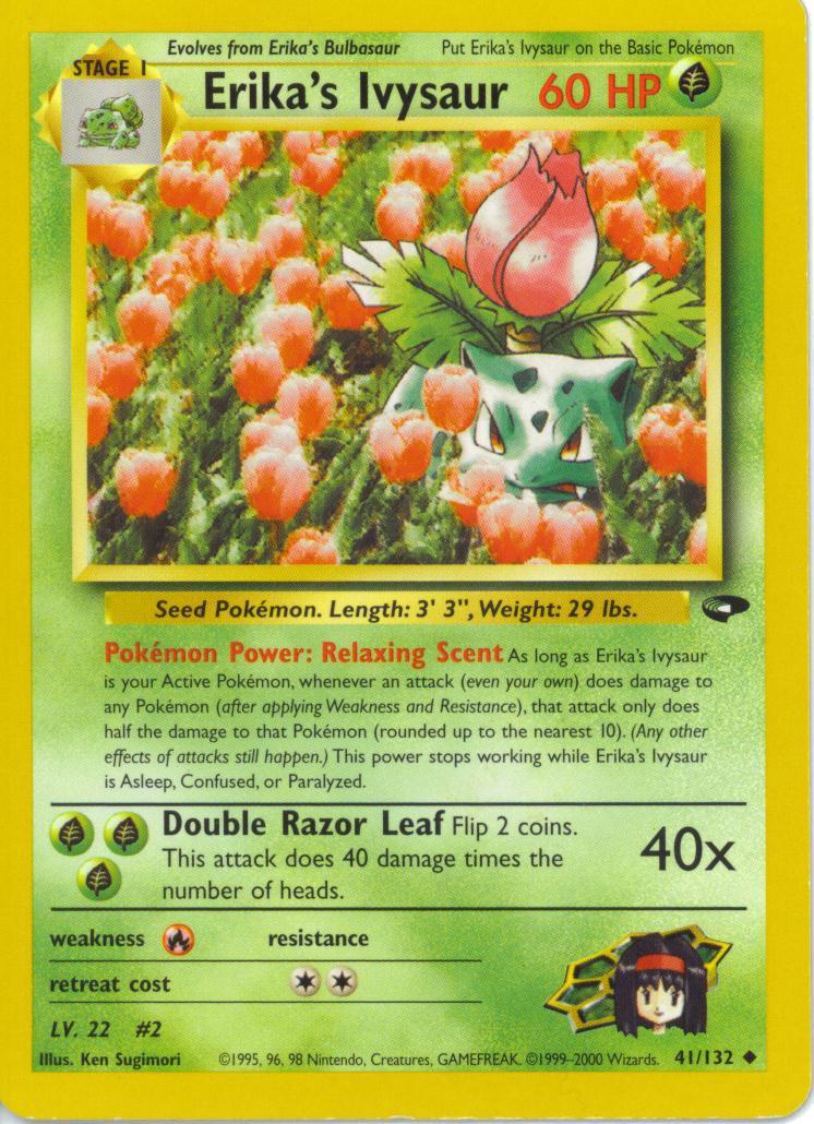 Erika's Ivysaur (41/132) [Gym Challenge Unlimited]