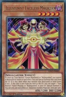Illusionist Faceless Magician [LED2-EN002] Rare