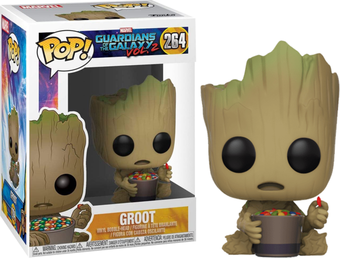 Funko: Guardians Vol2 - Groot with Candy 264 Pop!