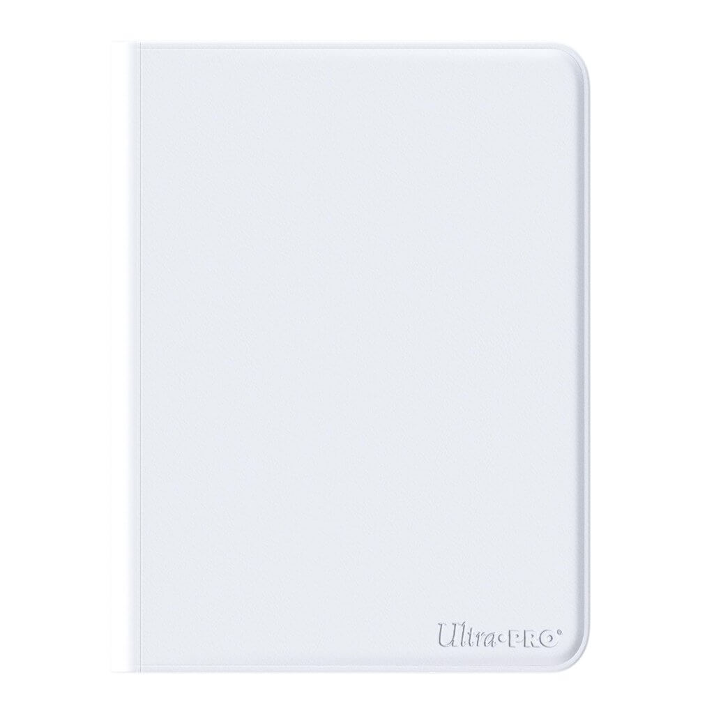 Ultra Pro: Vivid 9-Pocket Zippered PRO-Binder (White)