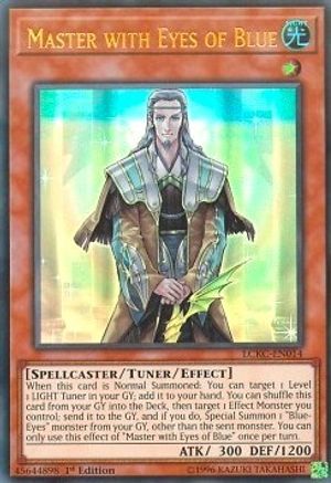 Master with Eyes of Blue [LCKC-EN014] Ultra Rare