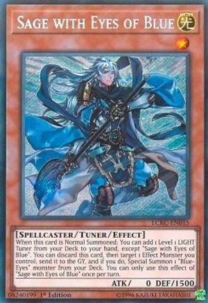 Sage with Eyes of Blue [LCKC-EN015] Secret Rare