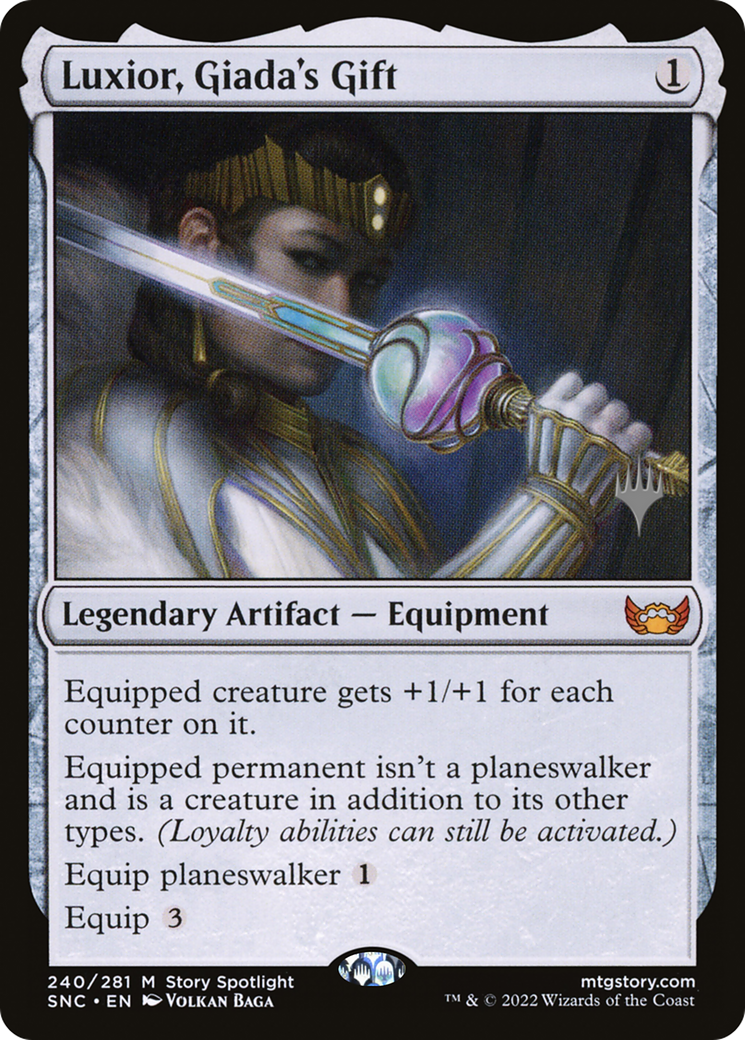 Luxior, Giada's Gift (Promo Pack) [Streets of New Capenna Promos]