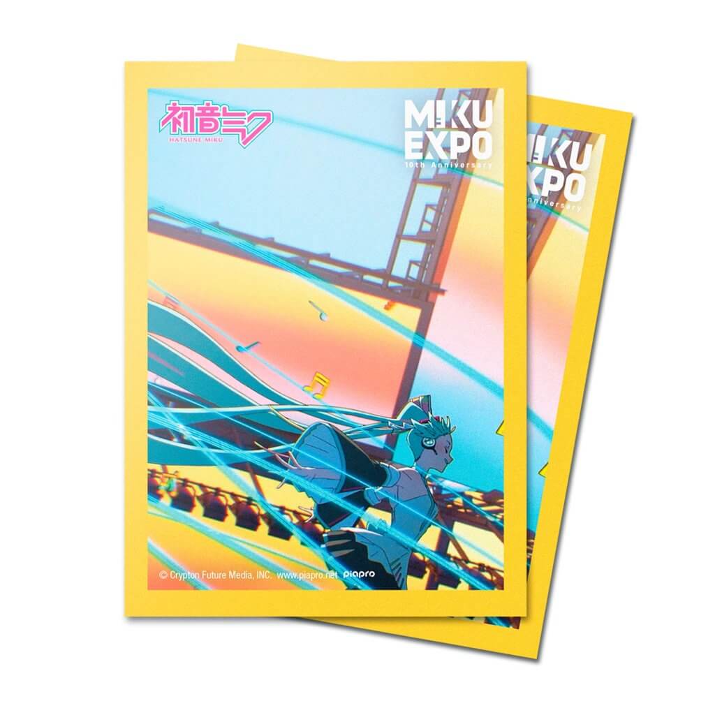 Ultra Pro: Hatsune Miku 10th Anniversary 100ct Deck Protector Sleeves Stream