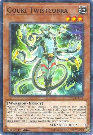 Gouki Twistcobra [SP18-EN019] Starfoil Rare