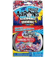 Crazy Aaron's Thinking Putty: 4" Comic Book