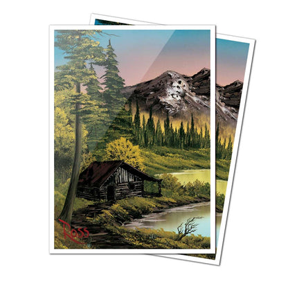 Ultra Pro: Apex Deck Protector Sleeves - Bob Ross Mountain Retreat - 105ct