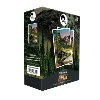 Ultra Pro: Apex Deck Protector Sleeves - Bob Ross Mountain Retreat - 105ct