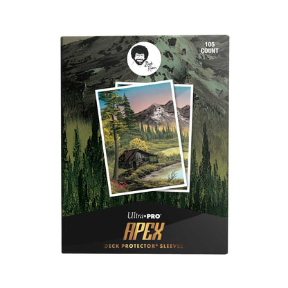Ultra Pro: Apex Deck Protector Sleeves - Bob Ross Mountain Retreat - 105ct