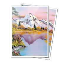 Ultra Pro: Apex Deck Protector Sleeves - Bob Ross Mighty Mountain Lake - 105ct