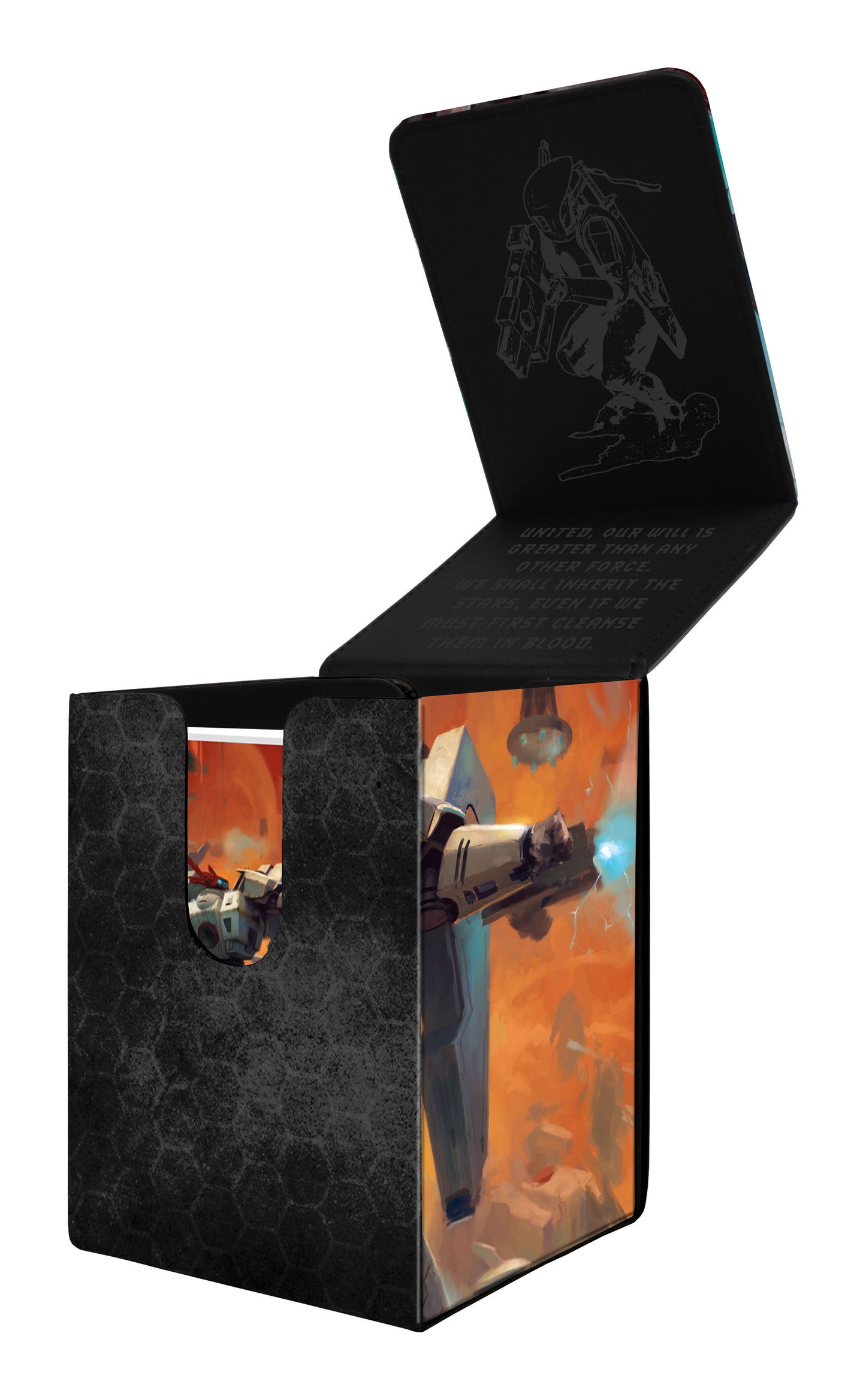 Ultra Pro: T'au Empire Warhammer 40K -  Alcove Flip Deck Box