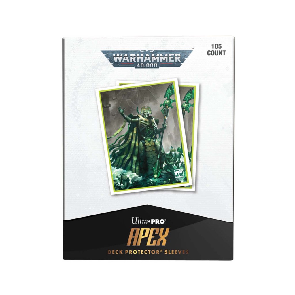 Ultra Pro: Apex Deck Protector Sleeves - Warhammer 40K - Necrons