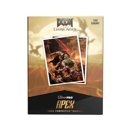 Ultra Pro: Apex Deck Protector Sleeves - DOOM: The Dark Ages Doomguy Melee - 105ct