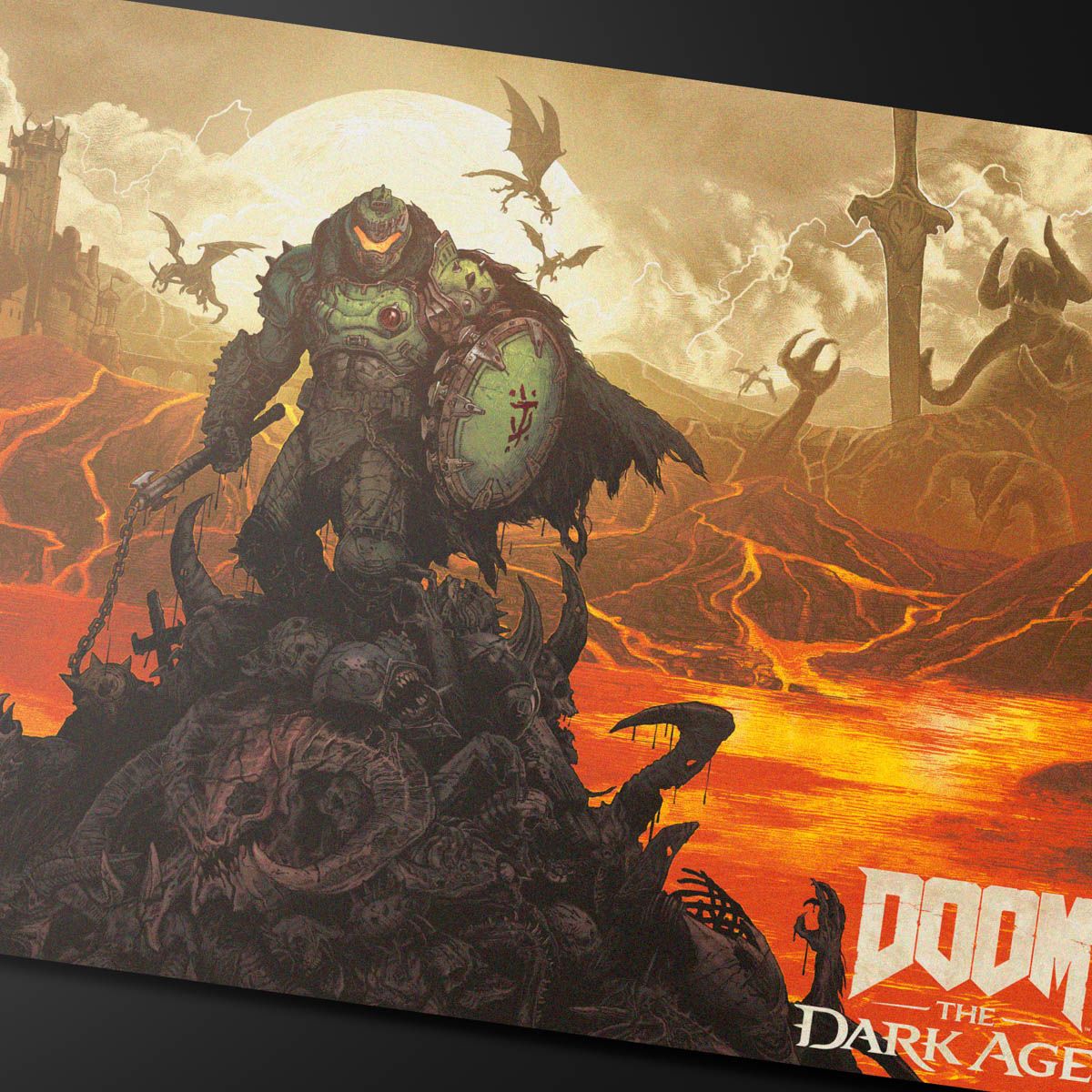 Ultra Pro: Playmat - DOOM: The Dark Ages Doomguy