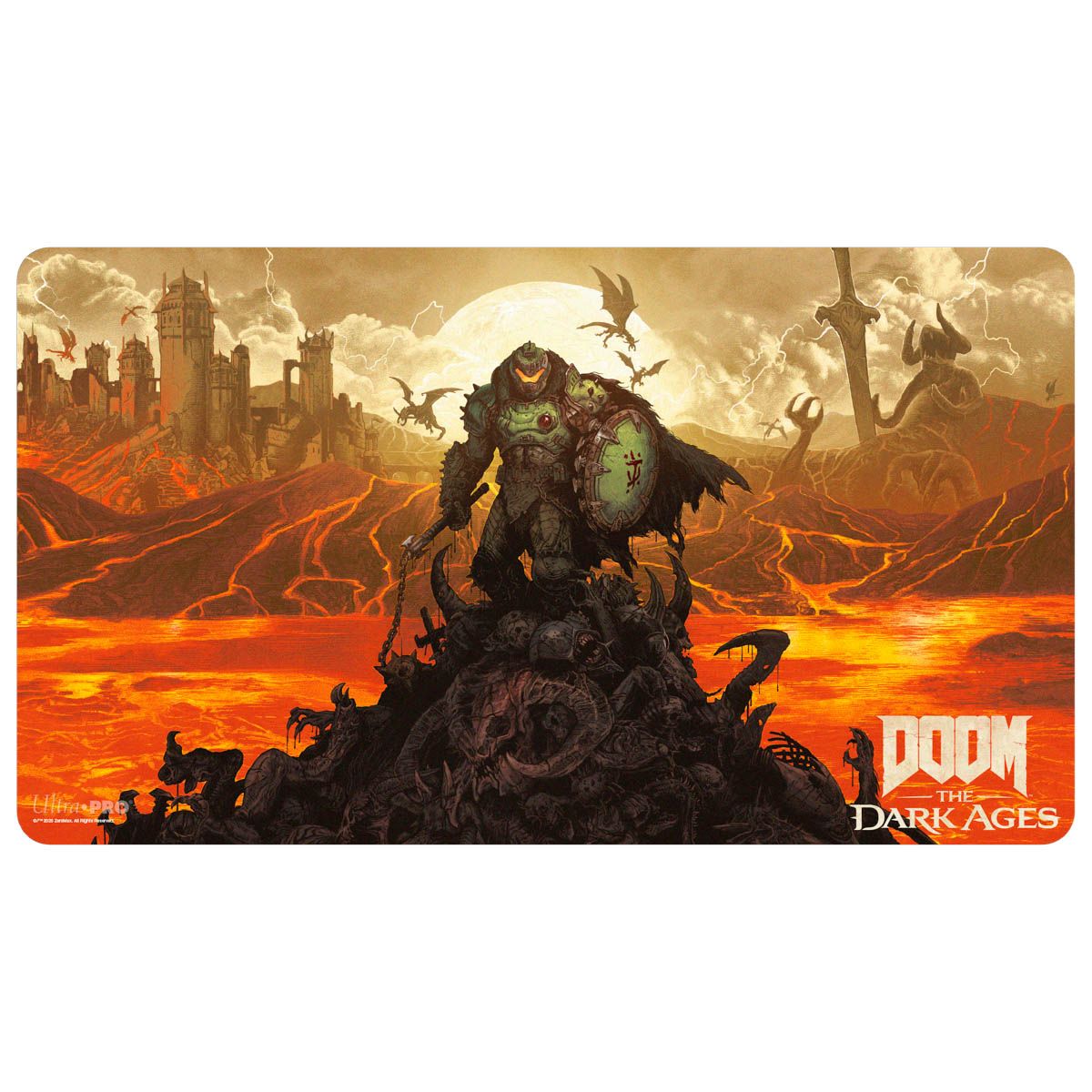 Ultra Pro: Playmat - DOOM: The Dark Ages Doomguy