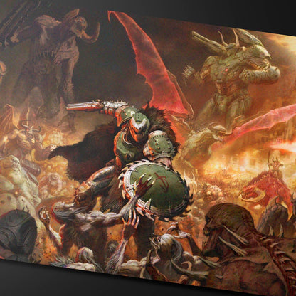 Ultra Pro: Playmat - DOOM: The Dark Ages Doomguy Melee