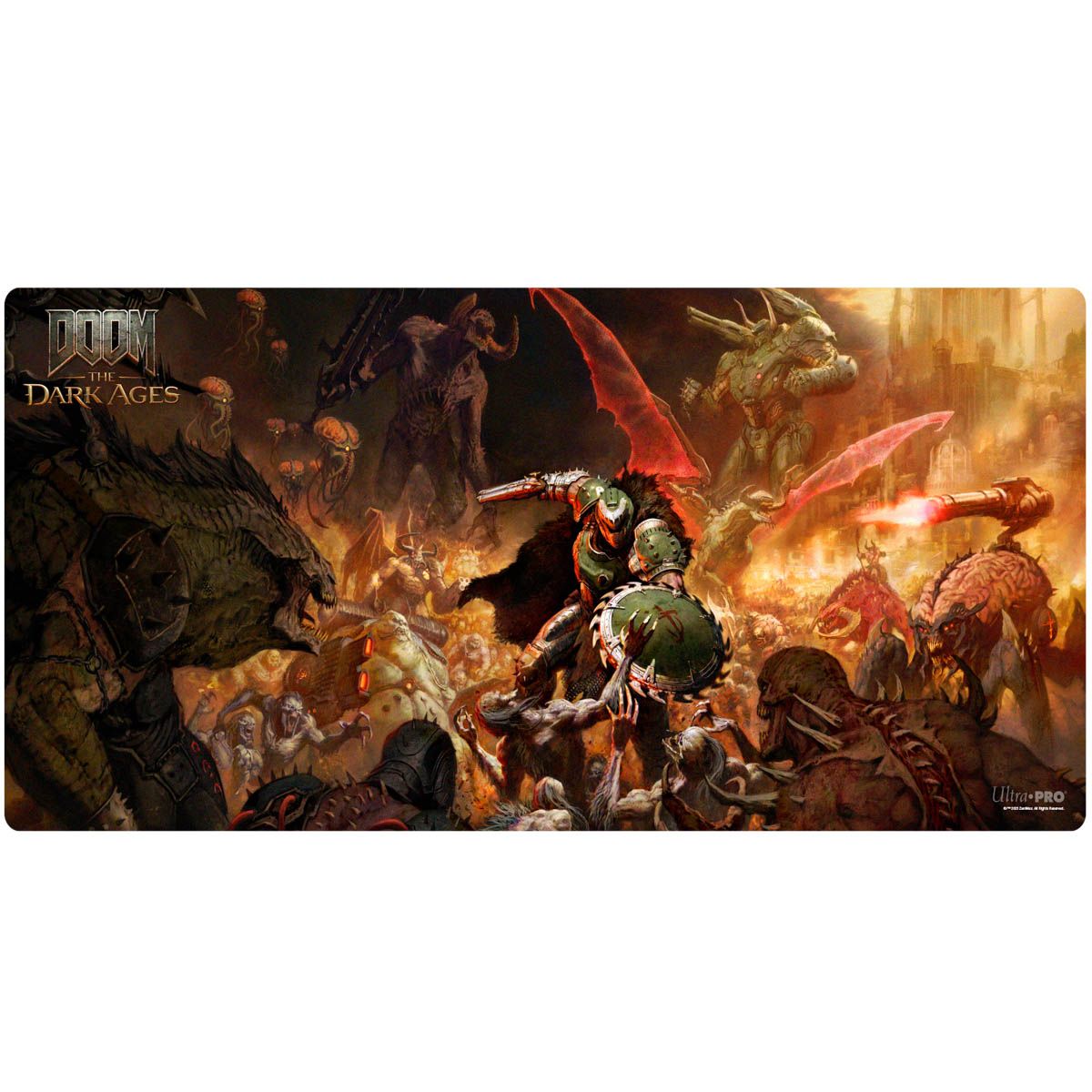 Ultra Pro: Playmat - DOOM: The Dark Ages Doomguy Melee