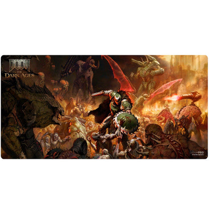 Ultra Pro: Playmat - DOOM: The Dark Ages Doomguy Melee