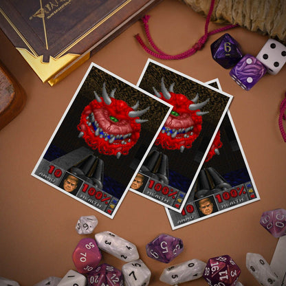 Ultra Pro: Apex Deck Protector Sleeves - DOOM Classic Cacodemon - 105ct