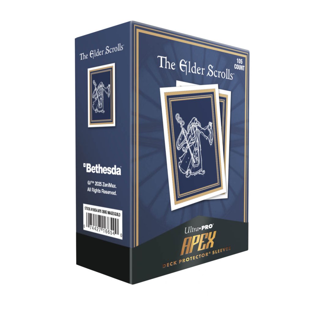 Ultra Pro: The Elder Scrolls: Mages Guild Deck Protector Sleeves - 105ct